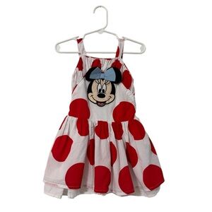 Disney Store Baby Red and White Outfit